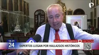 Hallan posibles restos arqueológicos debajo de la Plazuela de San Francisco en el Centro de Lima