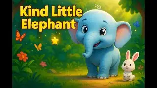 The Kind Little Elephant 🐘 | Kids Moral Story in Hinglish | Bedtime Story for Children
