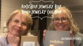 Rocksbox Jewelry Box// Boho Chic Box // Great Earrings