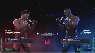 Alonzo Menifield vs Jamahal Hill | Light Heavyweight Bout | UFC 5 | PS5 Gameplay