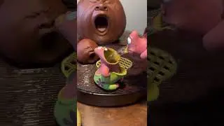 #PatrickTeapot #UglyCuteTeaware #WhimsicalTea #RelaxingBrew