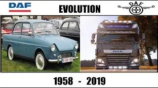 DAF - EVOLUTION (1958-2019)