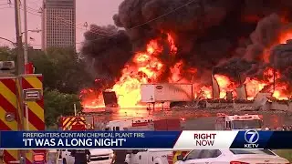 Air, water quality 'not impacted' by fire at Omaha chemical plant