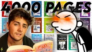 I Read 4,123 Pages of Diary of a Wimpy Kid Books