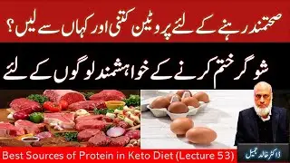 Best Protein and Fat Sources in Keto Diet | Lecture 53