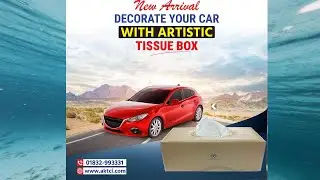 TISSUE BOX | CAR TISSUE PAPER BOX | #AKTC #autoaccessories #caraccessories