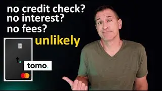 Tomo Credit Card Review - No Credit Check Mastercard w/ No Fees, No Interest? Can Tomo Card deliver?