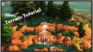 Terrain Tutorial | Multi Tiered Waterfalls | Sims 4 | No CC