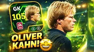 (Free Epic) Oliver Kahn 105 how to train.! | efootball 2026 Mobile 🔥