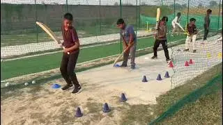 Batting Drills for Kids | Cover Drive Practice | Amethi Cricket Academy