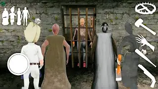 Playing As Granny, Rod Uncle, Evil Nun and Granny Remake in granny 3 | Hindi_Gaming
