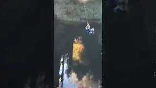 Rope swing fail #fails #funny #shortsfeed #memes #shorts #fyp
