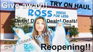 ROSS REOPENING!! 💸🤯 TRY ON HAUL!! | MARKDOWNS