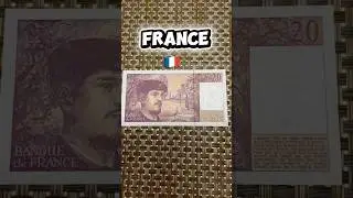 💶 Pre-Euro Currencies: French franc 🇫🇷🥖 #banknotes #france