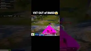VXT OUT of Tournament 💔#bmsd2025#vxt  #battlegroundsmobileindia #kraftonindiaesports #bgmi