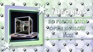 3D FLOOR WITH OPEN HOLLOW BOX | ALIGHT MOTION TUTORIAL 💜