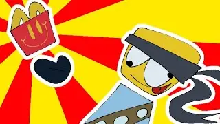 Slinger goes to the mcbricks and get gigglemeal | the battle bricks animation |