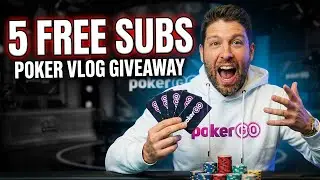 Poker Vlog + 5 PokerGo Subscriptions Up For Grabs.
