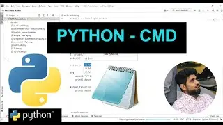 Easiest method -  How to write & run python witout any softwares #CMD # Notepad #Basics