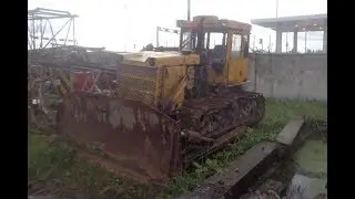 Нашли бульдозер ДЗ 110В на базе трактора Т-170