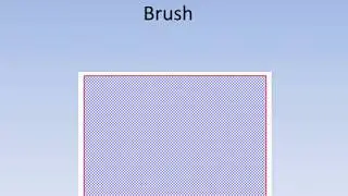 Brush app MFC C++, VS 2019