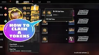 how to claim FFIC gold tokens and redeem Emote