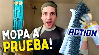 Baño impecable: pongo a prueba la mopa de ACTION 🧽