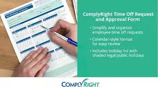 2-Part Time Off Request and Approval Form (Pack of 50)