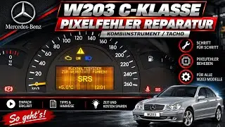 Pixelfehler Reparatur bei Mercedes  C-Klasse w203