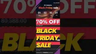 Black friday sale! 🔥⚡#blackfriday #shortsfeed