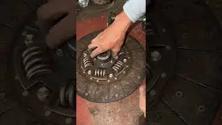 Clutch Disk Spring Fixing