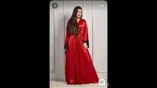 SEXY HOT RED SATIN SEXY NIGHTY ME GETTING MAD FEELS LIKE RIDING RED ROYAL ENFIELD