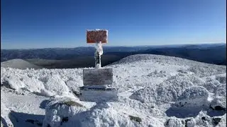 Winter hiking Mt Moosilauke!
