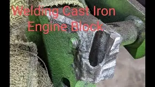 Broken Sbc Starter Mounting Flange Weld Repair