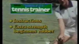 Tennis Trainer commercial (w Frank Sedgman) [1980s]
