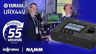 Yamaha URX44V in 55 seconds - NAMM 2026 w/ I DJ NOW