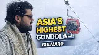 Asia&rsquo;s Highest Cable Car 🚠 | Gulmarg Gondola Ride Experience 