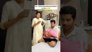 Parenting be like | Husband Wife | #shorts #couple #comedy #viral #tamil #memes #funny #pregnancy