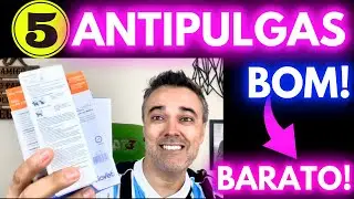 🔴 5 antiPULGA 💥BOM e BARATO! ✅Que funcionam!!