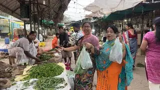 Badi Bahen Choti Bahen Tarkari Market Comedy 2026  || Kirak Hyderabadi Khala ||Priyareddybtiktok