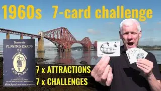 CAN I DO IT?    7x Scottish tourist attractions in one day based on 1960s souvenir cards