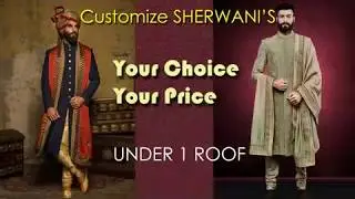 Latest Designer Wedding Sherwani Designs For Men In 2017-2018