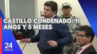 Pedro Castillo fue condenado a 11 a&ntilde;os de prisi&oacute;n por delito de conspiraci&oacute;n para rebeli&oacute;n