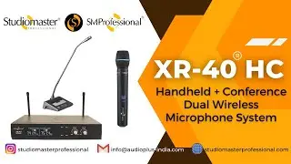 #XR-40&reg; HC - Handheld + Conference Dual #WirelessMicrophone System by #StudiomasterProfessional