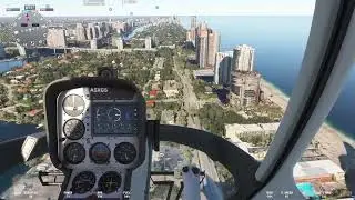 Florida Kıyıları Boyunca NASA'ya Doğru Helikopter Yolculuğu