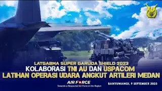 🌏 Kolaborasi TNI AU dan USPACOM Latihan Operasi Udara Angkut Artileri Medan