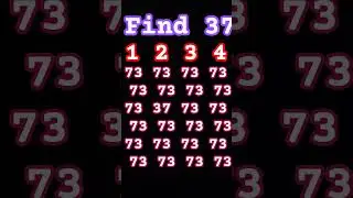 73 ki bheed mein 37 ko dundho #braintest #paheliyangk #puzzle #paheliyanemoji #braingame#puzzletime