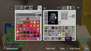 Minecraft PS5 gameplay