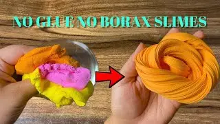 Testing no glue no borax slime recipes| 2 ingredients slime recipe NO GLUE NO BORAX 100% WORKING!!!