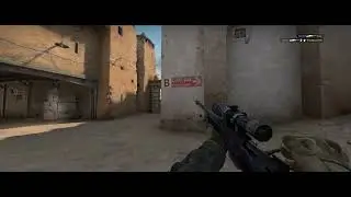 CS:GO AWP Collateral kill